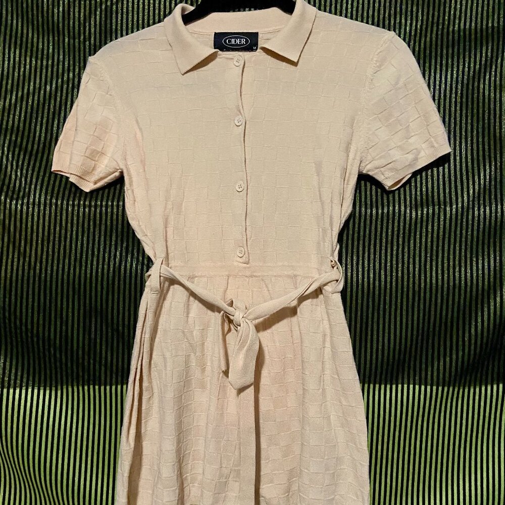 Medium Cider Cream Short Romper